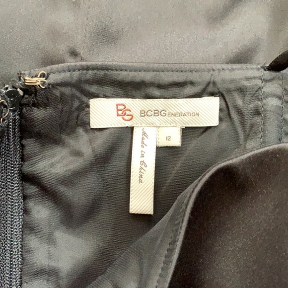NWOT BCBG Black Cocktail/ Little Black Dress - Picture 3 of 6